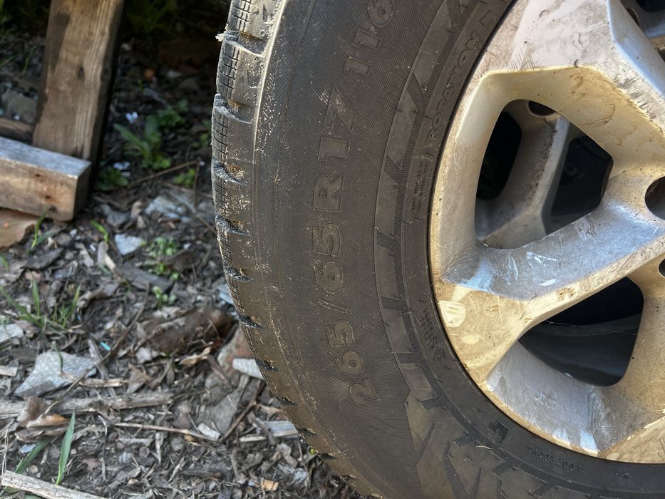 Шини 265/65/17 116 T XL, Диски R17 Navara D40