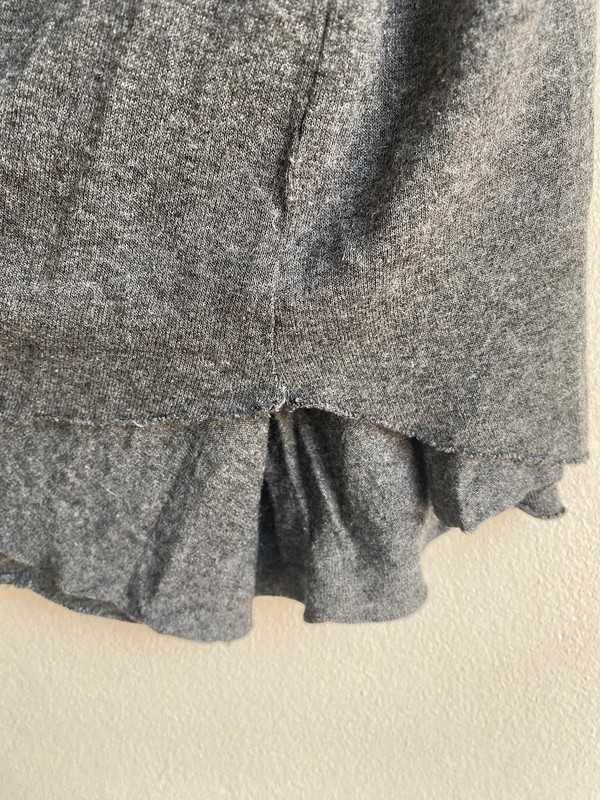 Szara koszulka/bokserka z azteckim wzorem S/XS 36/34