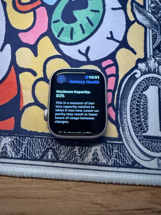 Smartwatch apple watch 7 45mm + duzo paskow i etui/case