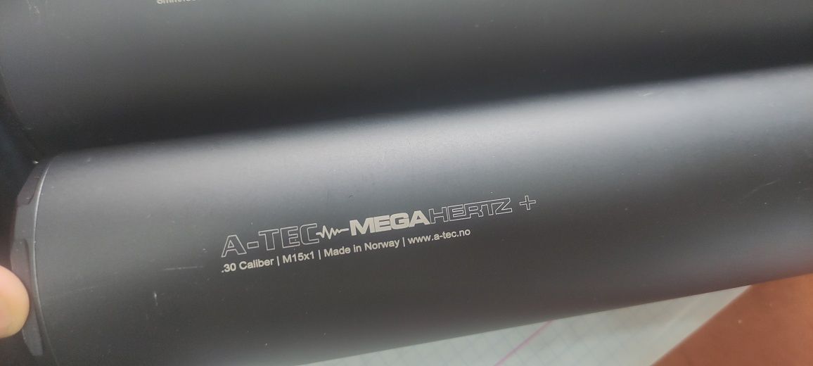 tłumik do broni A-TEC Mega Hertz 8mm/.338 Caliber .30 Gwint M15x1