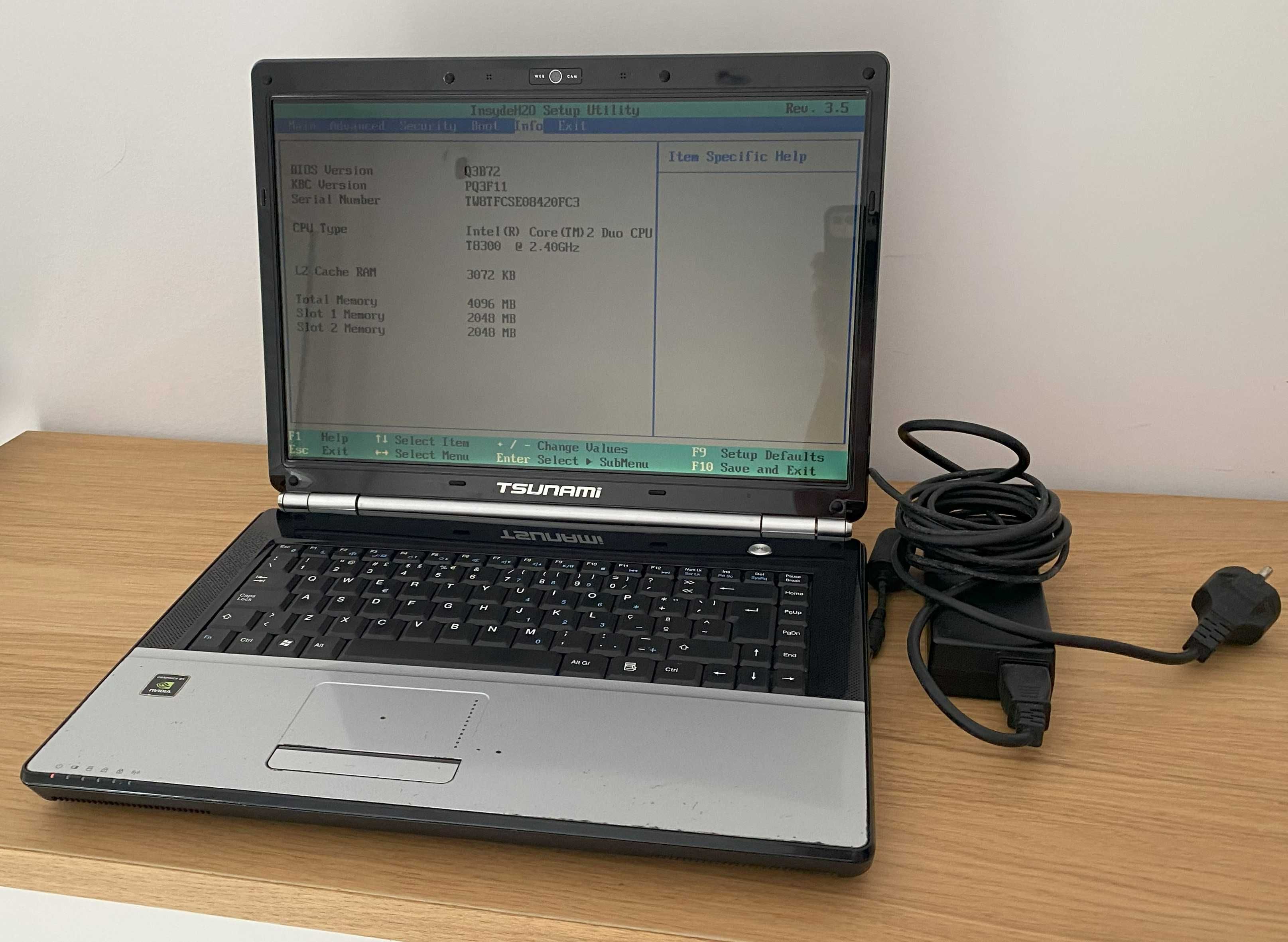 Computador portátil Tsunami - Entrega Grátis