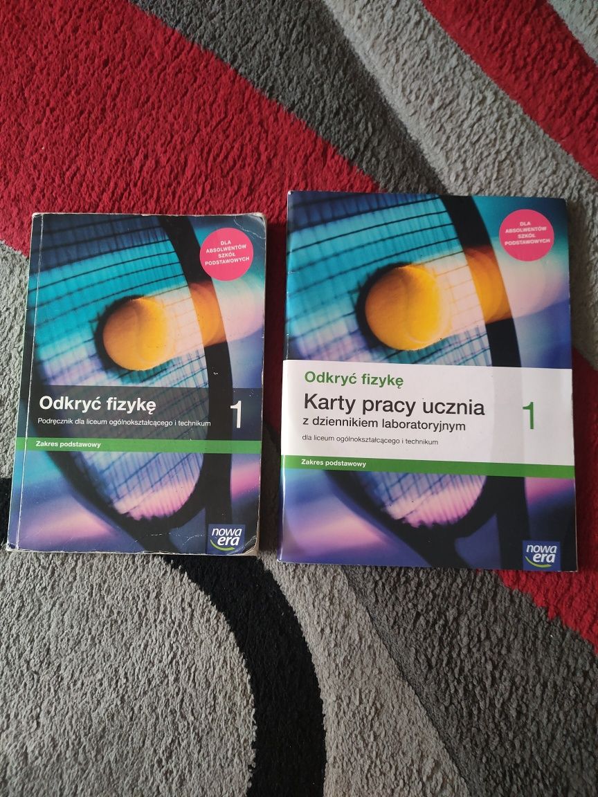 Odkryć fizykę nowa era klasa 1 liceum technikum+ zeszyt ćwiczeń