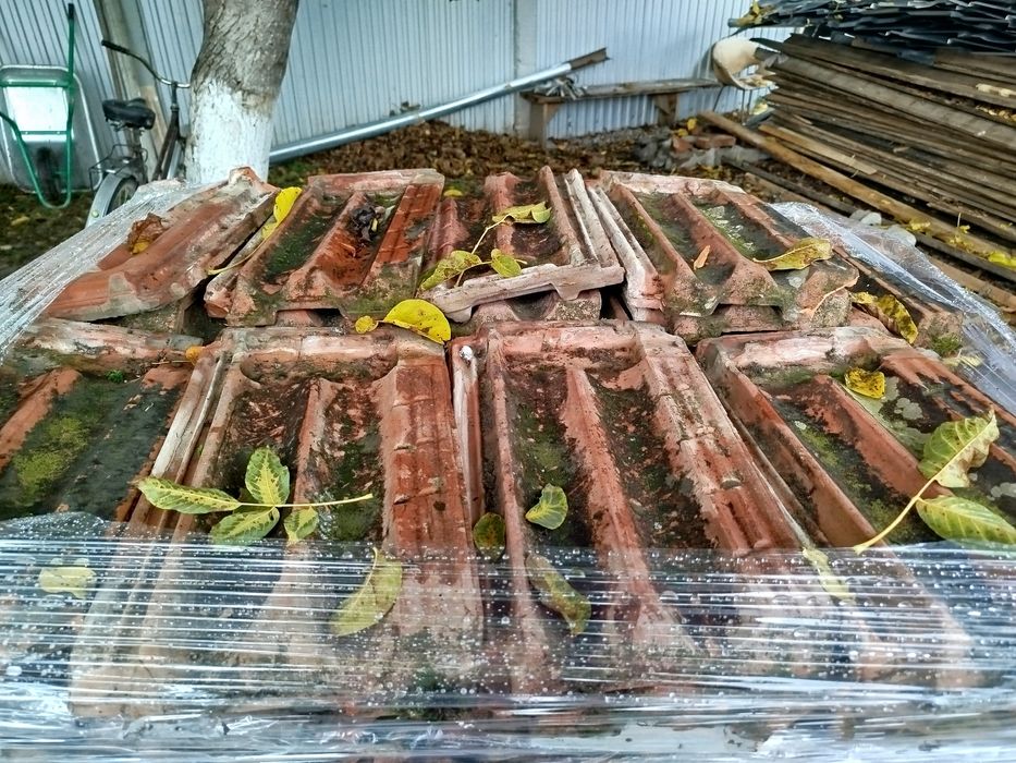 Черепиця натуральна б.у.