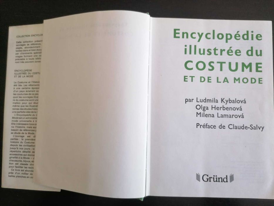 Encyclopedie illustree du costume et de la mode
