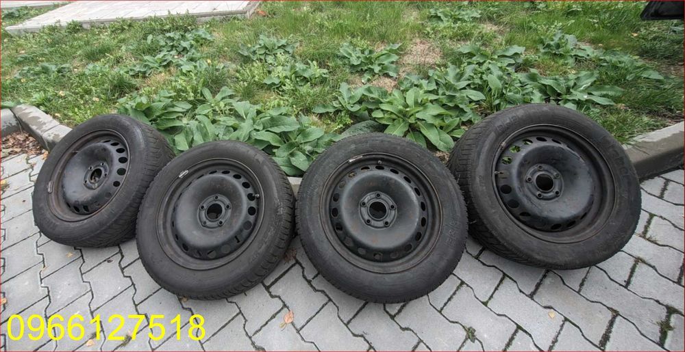 Комплект коліс Renault 5 114.3 + шини зима Kleber Krisalp 205/60 R16