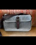 Saco / Mala de fotografia Ona Bowery Smoke Waxed Canvas