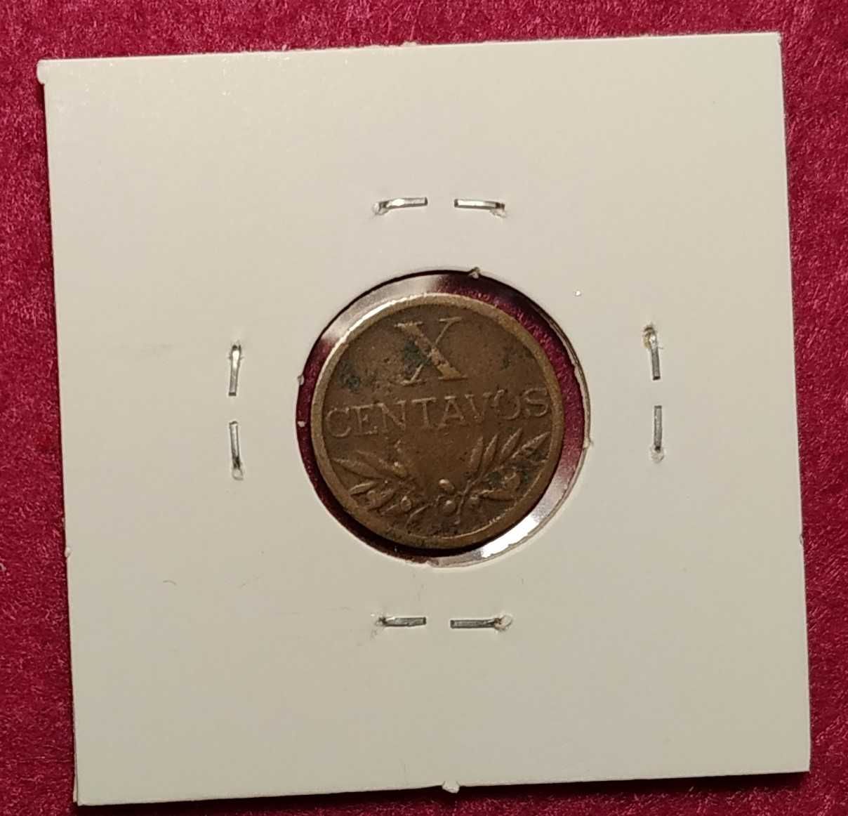 Portugal - moeda de 10 centavos de 1943
