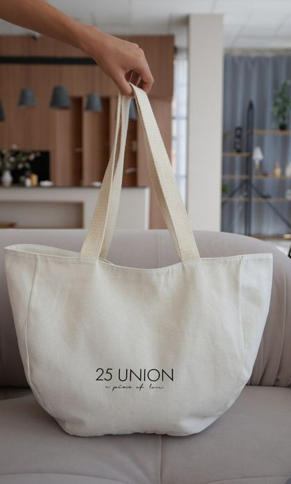 Сумка шоппер, оригинальная фирменная 25 UNION инсайд