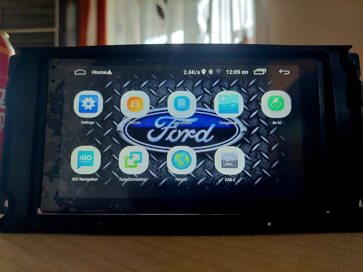 Автомагнитола для Ford на Android Go 8.1.0 16Gb