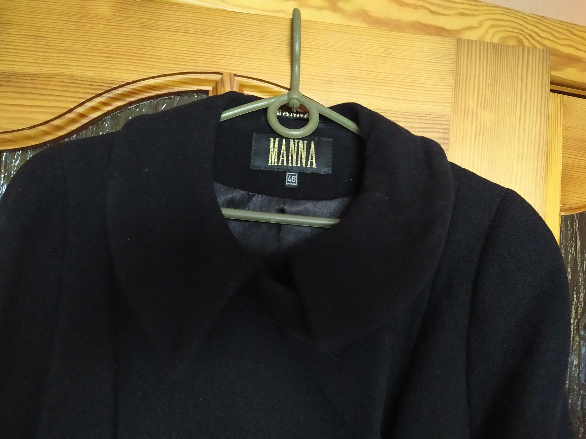 Пальто Manna чёрное