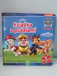 Książeczka z puzzlami Psi Patrol