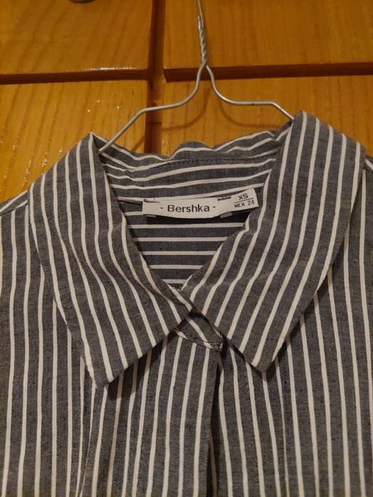 Camisa as riscas bershka