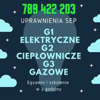 Uprawnienia SEP G1, G2 i G3 Pomiary