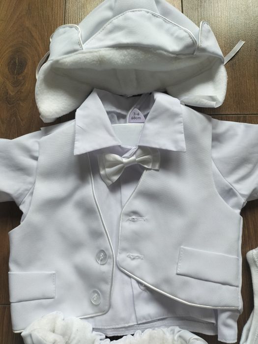 Komplet do chrztu dla chłopca