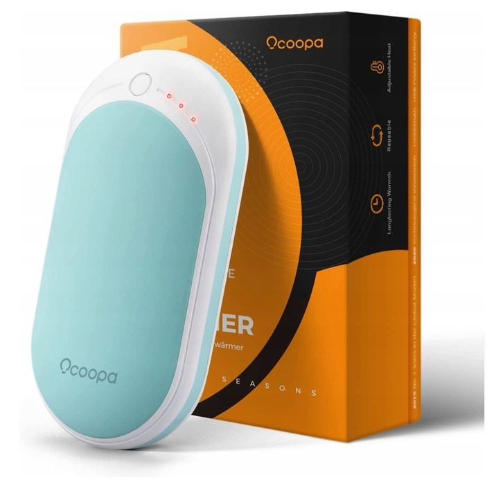 OCOOPA 10 000 mAh Ogrzewacz do dłoni i power bank zielony