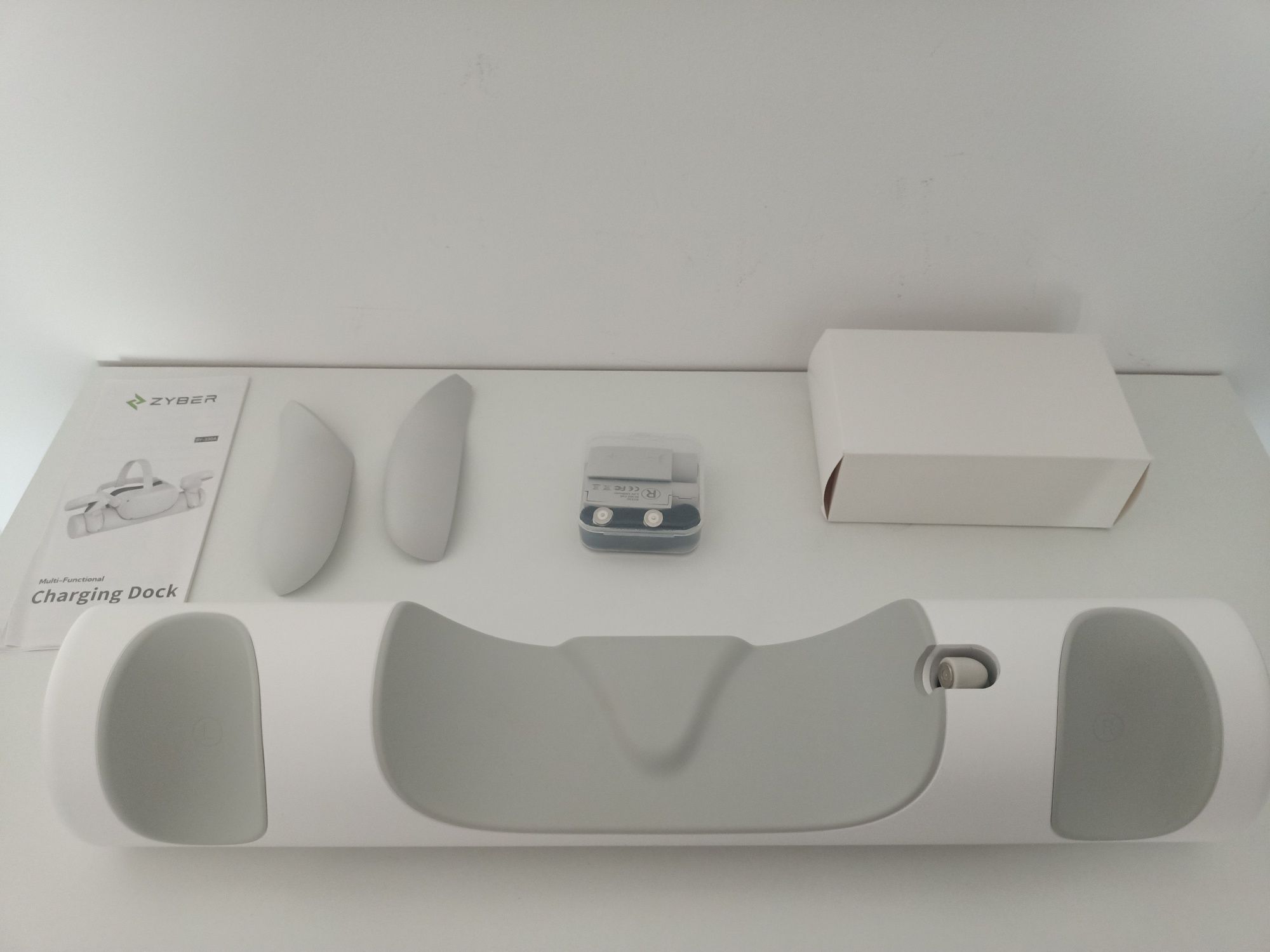 ZYBER Stacja ładująca do Meta Quest 2 stacja ładująca VR akcesoria
