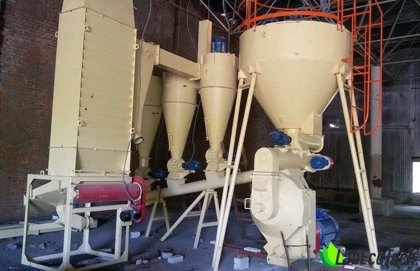Peleciarka/Linia do produkcji pelletu/granulacji paszy OGM-1.5 |106 kW