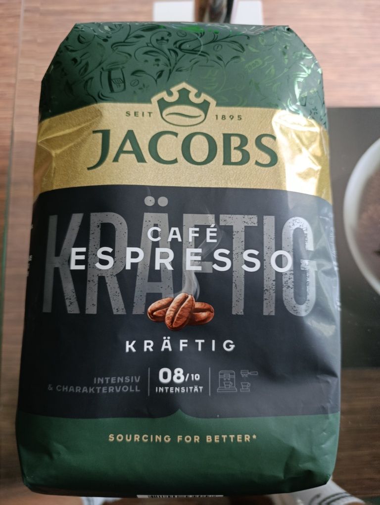 Kawa ziarnista Jacobs 08/10 z Niemiec