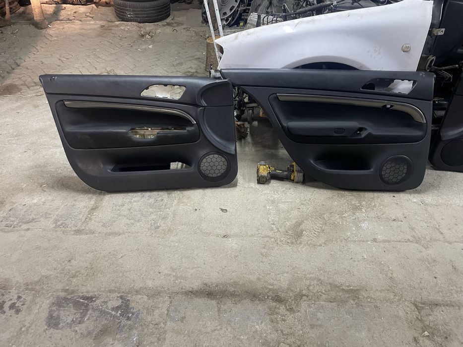 Шкіряні Карти дверей  Шкода Суперб 1 Skoda Superb кожа обшивка дверей