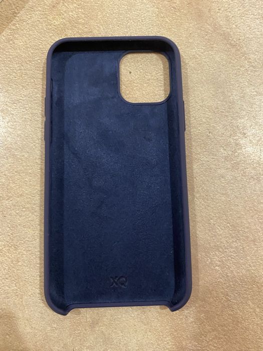 Silikonowe etui XQ do Iphone 5,8” granatowe