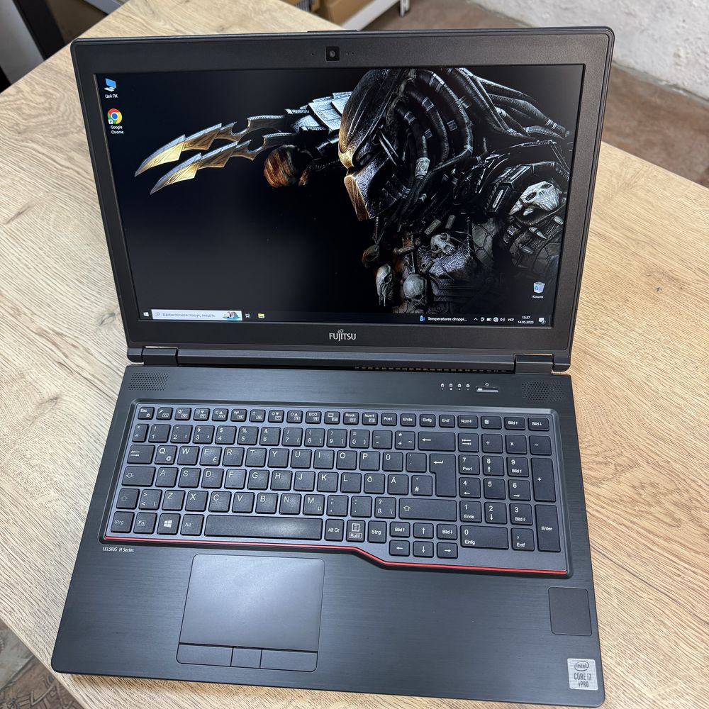 Ноутбук Fujitsu Celsius H7510  i7-10850H/32Gb/512SSD Quadro T1000 4Gb