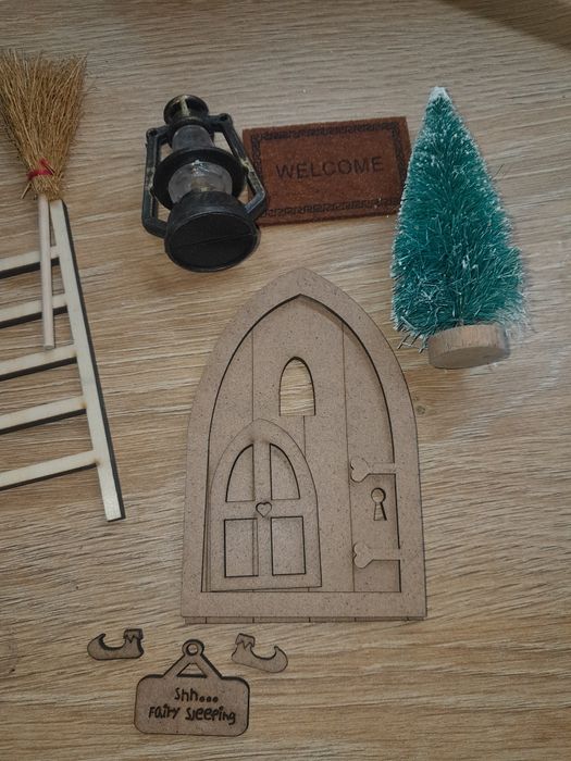 Drzwi skrzata zestaw dekoracji dla elfów