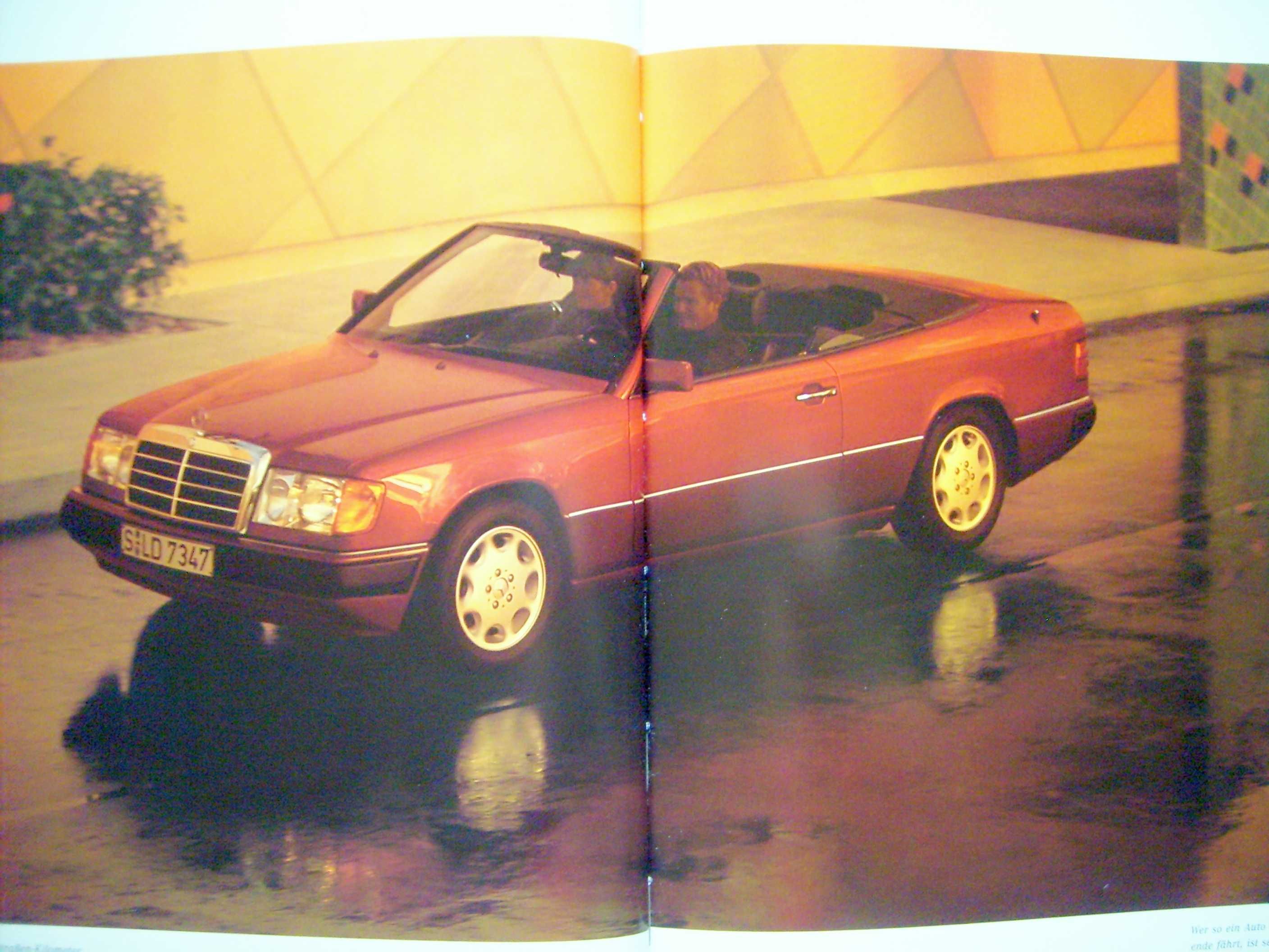 MERCEDES W124 Cabriolet 300CE-24 (A124) '92 prospekt 44 str. IDEAŁ