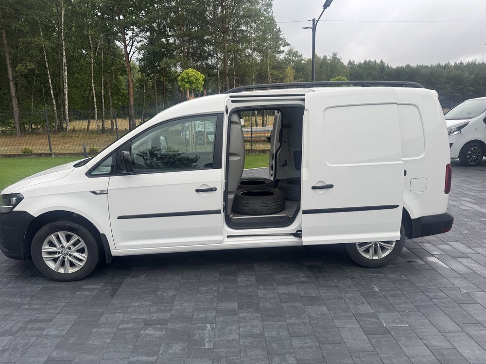 Volkswagen Caddy Maxi 2.0 TDI DSG Navi Kamera Hak Webasto 2x przesuwne