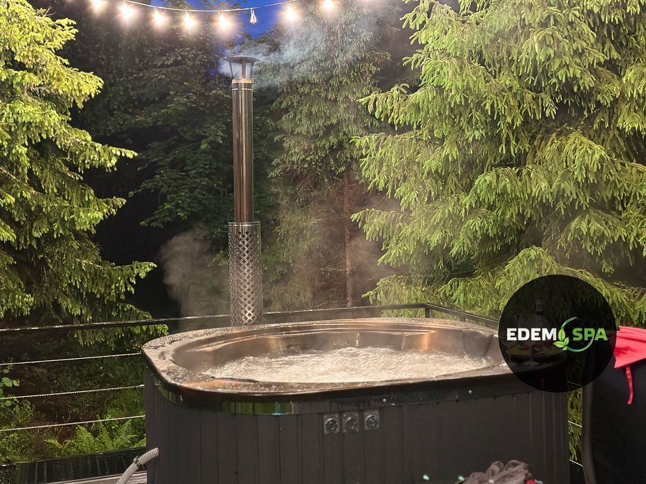 Спа купель! Чан на дровах! Чан з джакузі! Баня офуро!