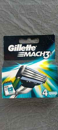 Gillette Mach 3 Turbo - oryginalne wkłady do maszynki