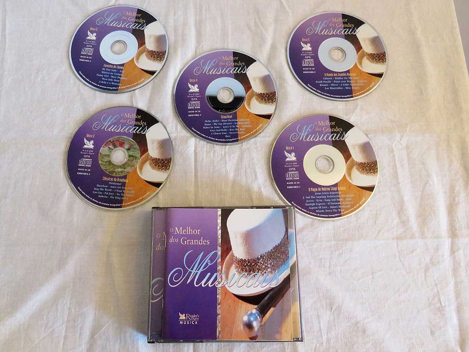 O Melhor dos Grandes Musicais – Coleção 5 CDs