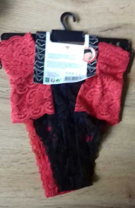 Majtki stringi damskie rozmiar S / 2 sztuki
