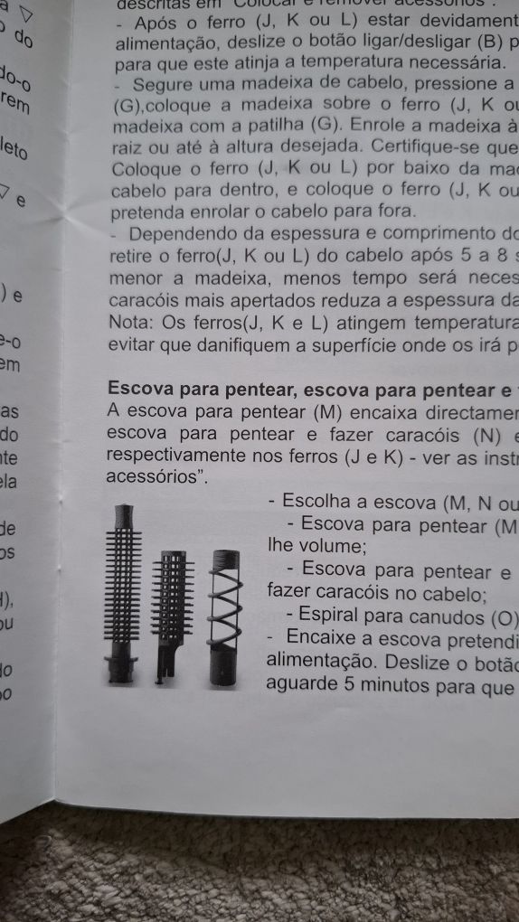 Modelador de cabelo 8 em 1