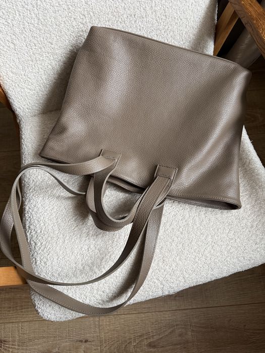 Шкіряна сумка шопер Італія