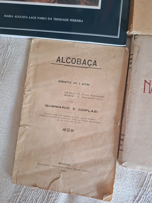 Livros antigos Alcobaça