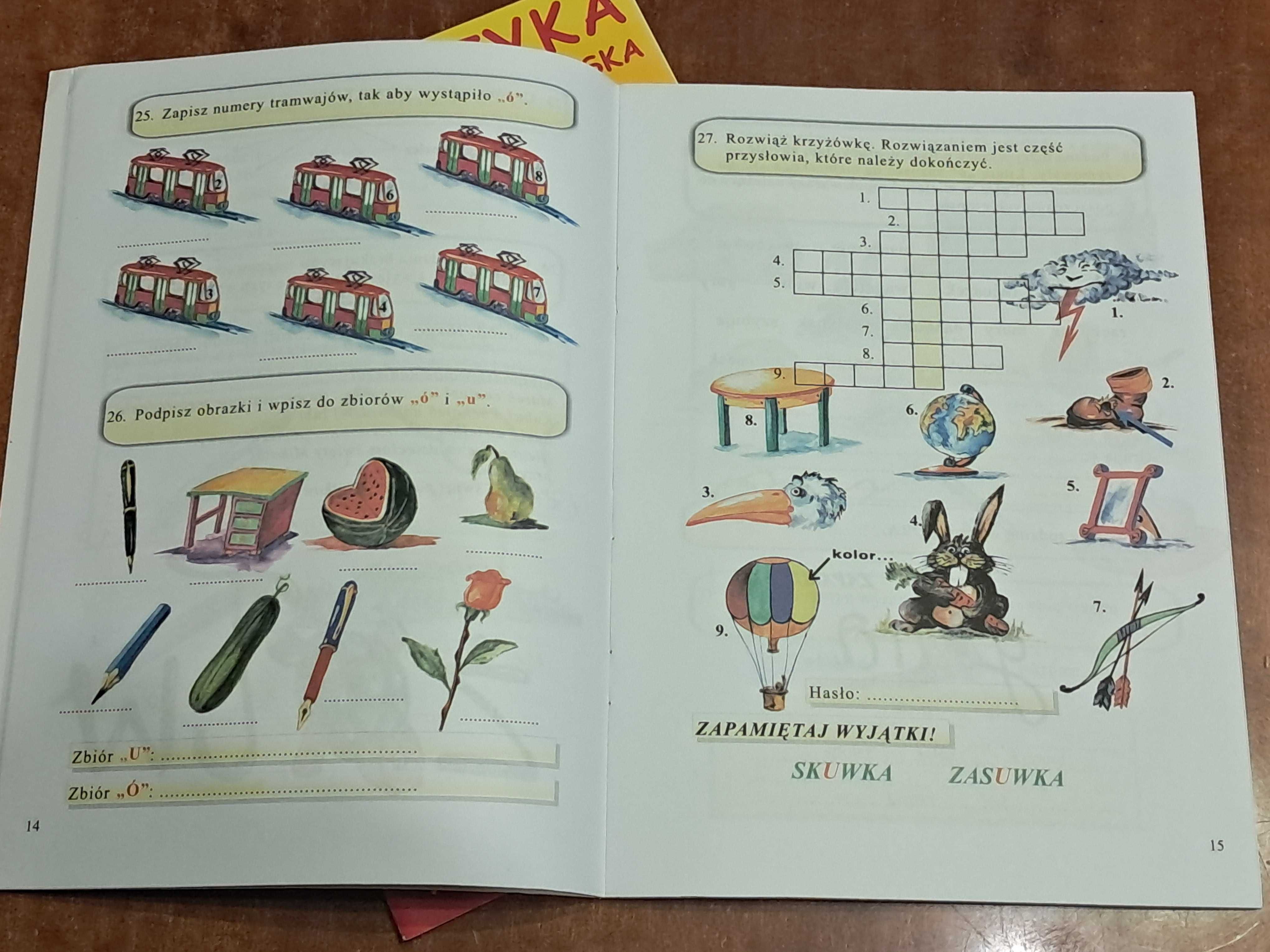 Ćwiczenia dla dzieci od zerówki do klasy-III Matematyka i Język Polski