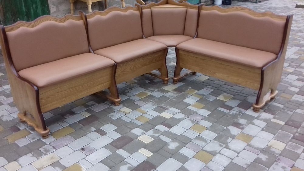 Кухонні куточки з натуральної деревини від виробника!