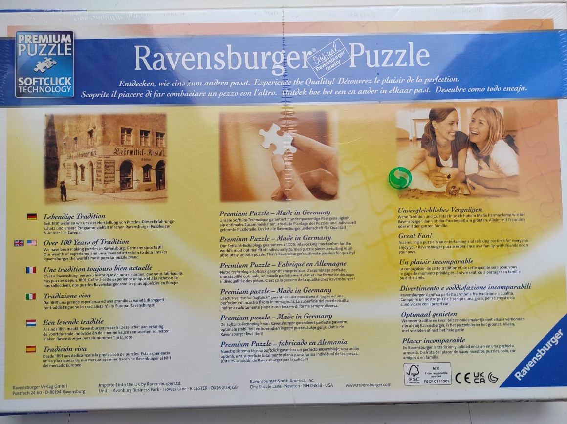 Пазл Ravensburger на 500 деталей Crazy Cats... у подорожі автобусом
