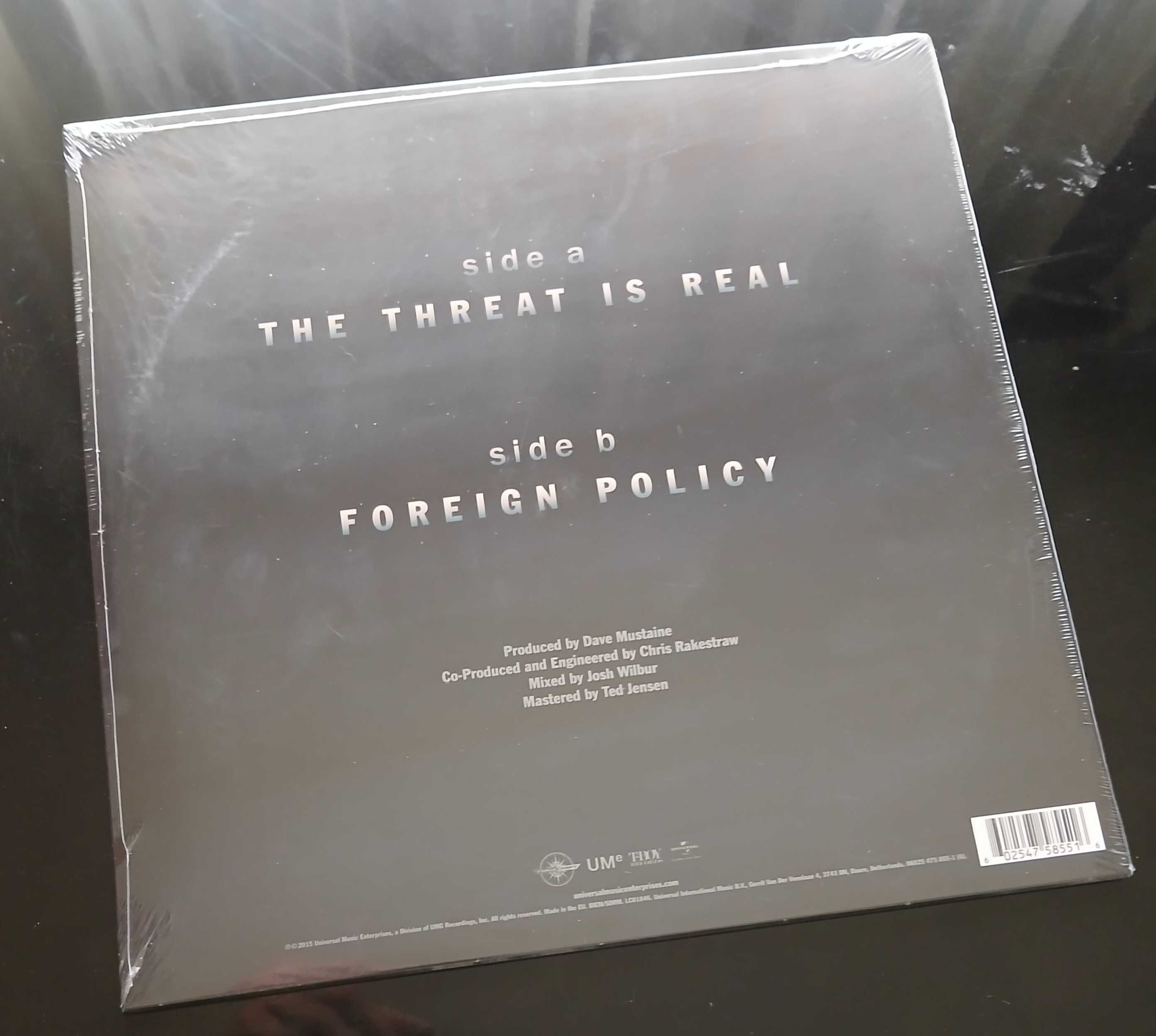 Megadeth - The Threat Is Real 12"
Novo/selado