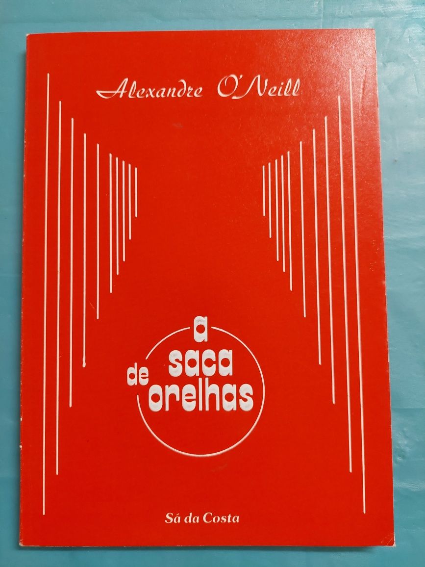 Livro de Alexandre O'Neill 'A saca de Orelhas' - 1a Edição