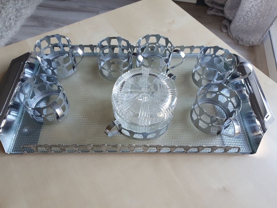 Zestaw herbaciany PRL