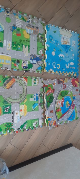 Теплоізолюючий килимок-пазл