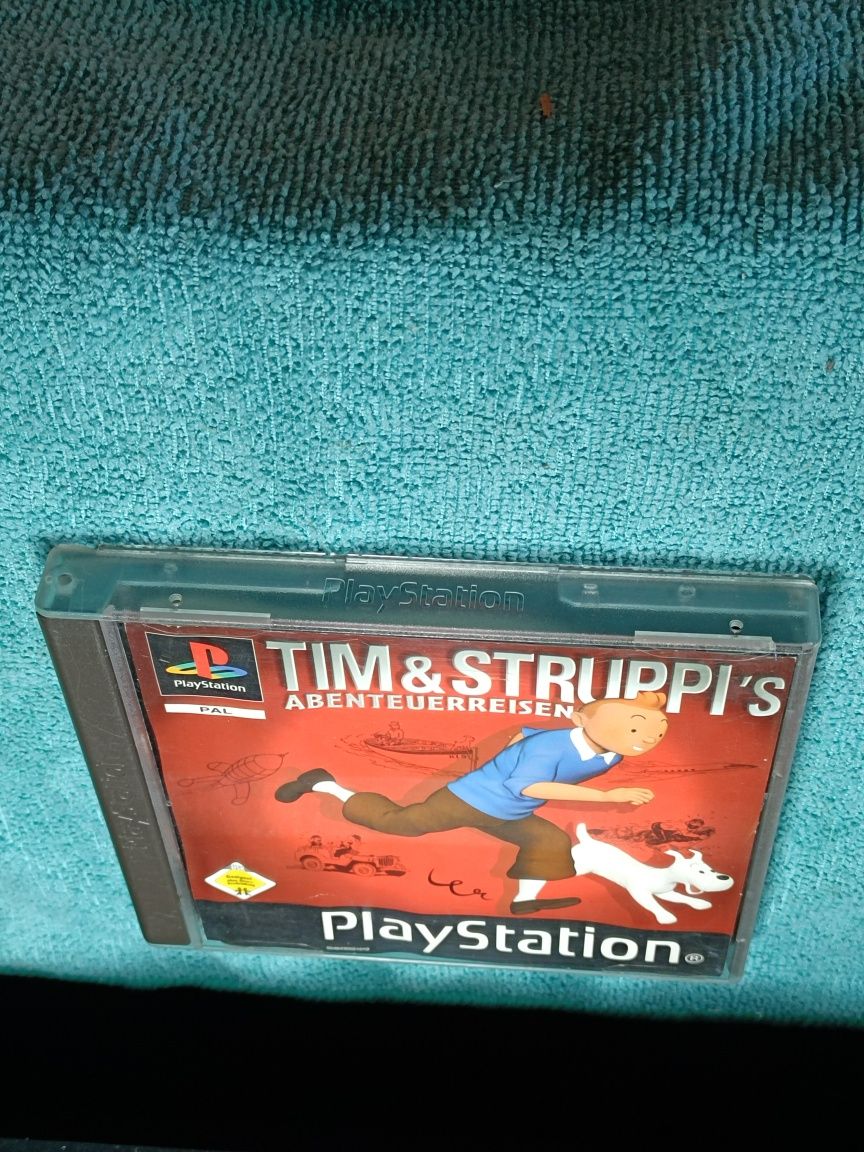 TinTin Destination Adventure PlayStation 1 ps1 psx