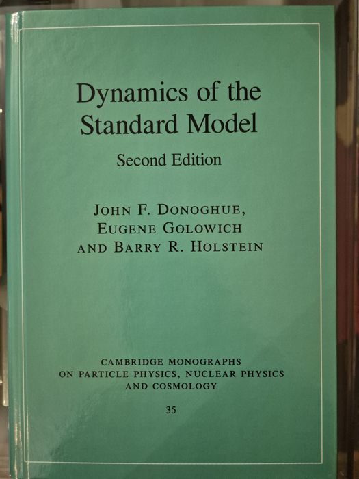 Livro "Dynamics of the standard model"