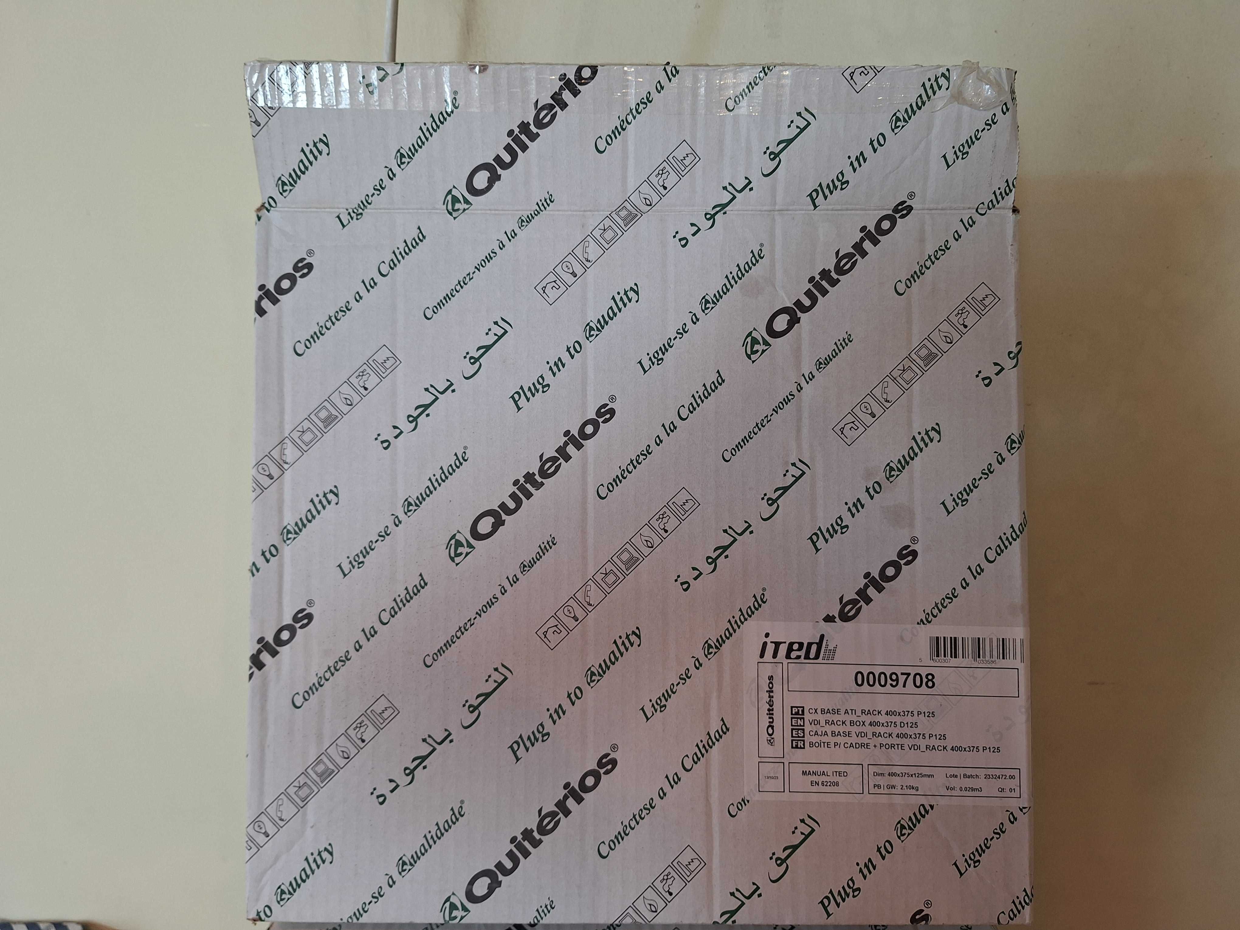 Caixa ITED c/ 400x375x125mm