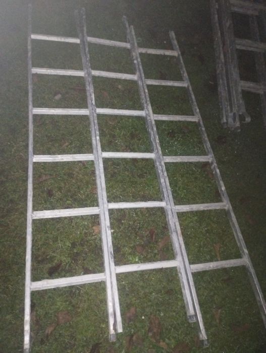 Drabiny aluminiowe 7 szczeblu