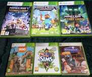 Gry Xbox 360 zestaw najlepszych gier dla dzieci - Minecraft, sims3,