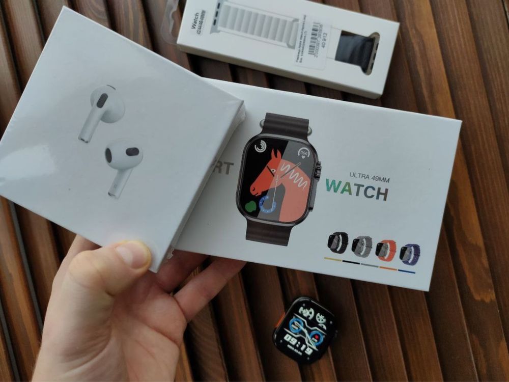 Новинка! Smart watch Ultra 49" з функцією NFC та IP68 захист від води