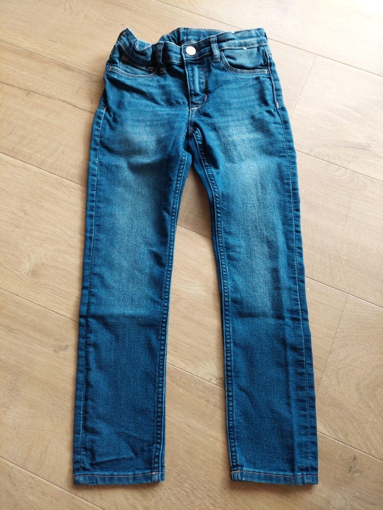 Spodnie jeansowe jeansy dla chłopca roz. 122