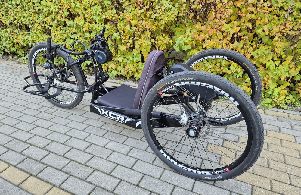 Handbike XCR 750w, jak nowy, niski przebieg